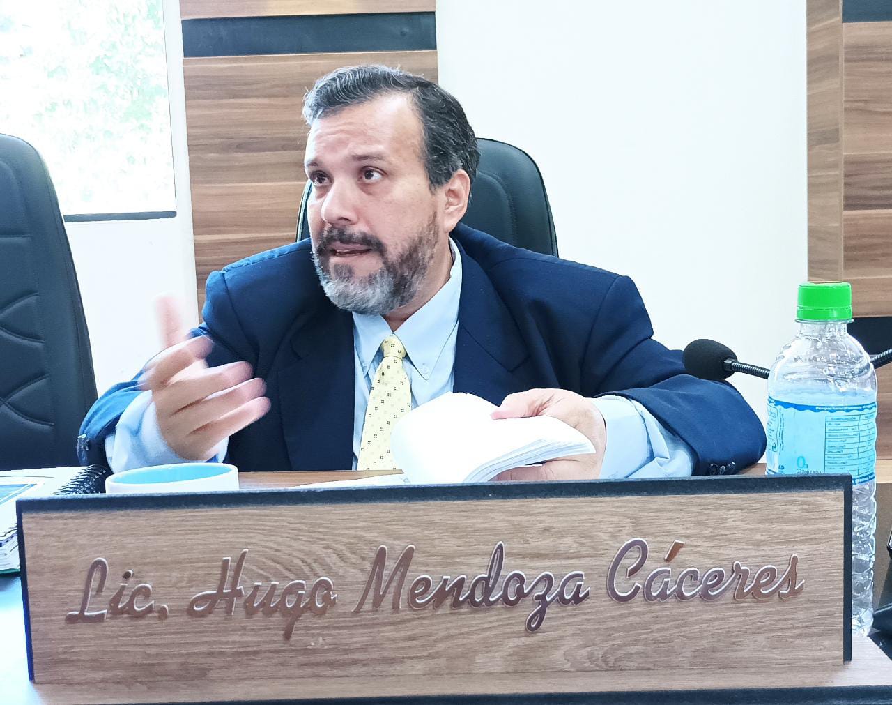 La Fiscalía No Puede Ignorar la Corrupción en Presidente Franco, Afirma Hugo Mendoza