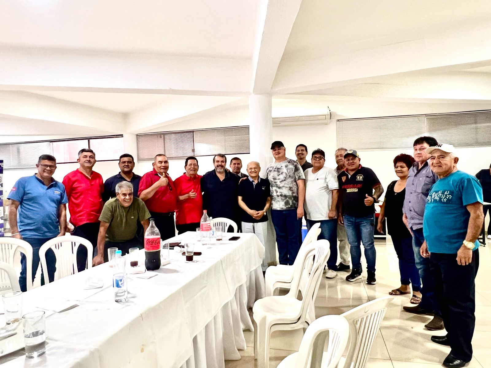 Pasado, Presente y Futuro UNIDOS: Reinerio Santacruz respalda a Hugo Mendoza en Presidente Franco